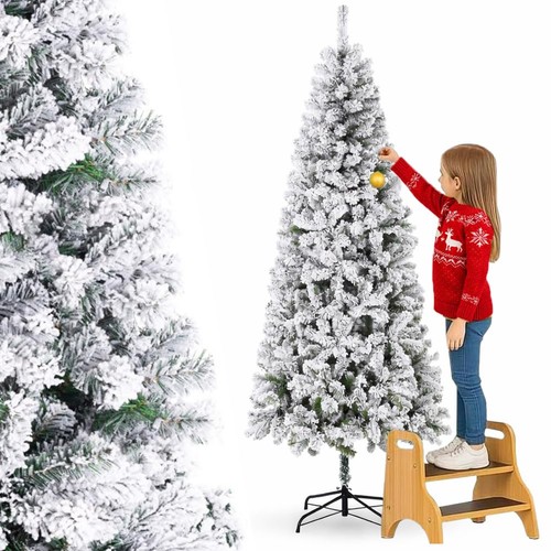 Albero natale innevato - albero, di