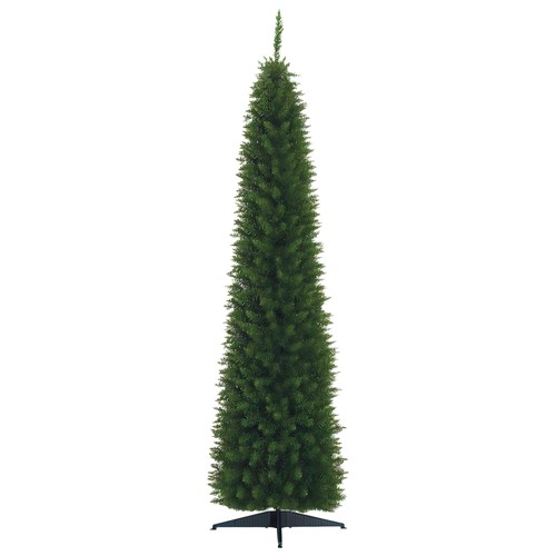 Homcom albero natale - natale, slim