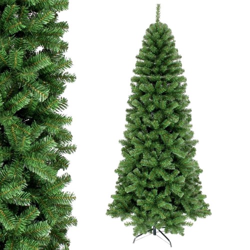 Albero natale verde slim - di,
