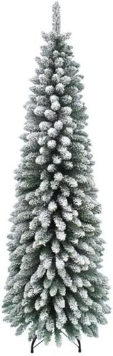 Albero natale innevato slim - albero, di