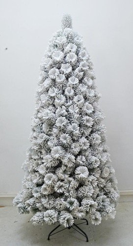 Albero natale innevato - natale,