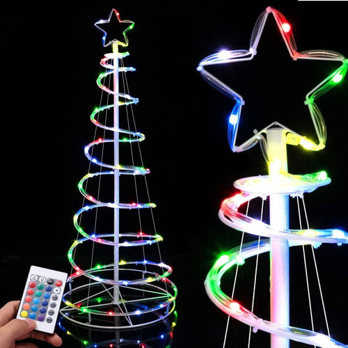 Albero natale spirale - albero, di