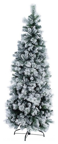 Albero natale slim praga verde - slim,