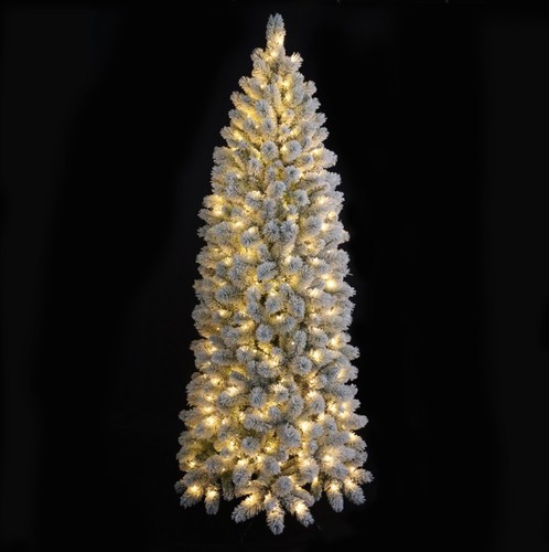 Albero natale slim - slim, bianco