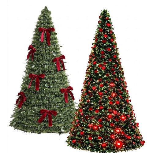 Albero natale pieghevole - albero,