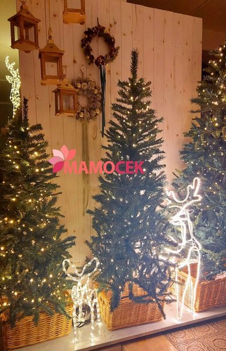 Albero natale slim stretto - di,