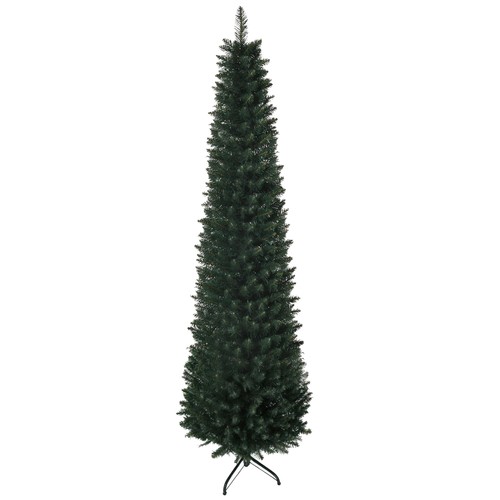 Homcom albero natale - albero, slim