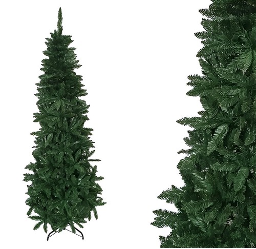 Albero natale verde slim - albero, di